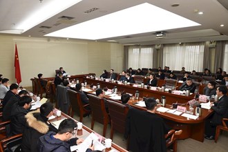 市政府召开新年第一次常务会议：实施“三品”工程 促进乡村产业振兴