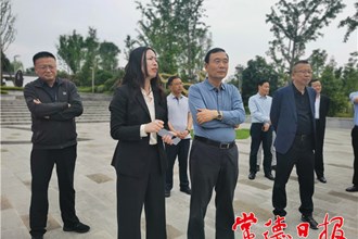 宁夏回族自治区政协来常考察