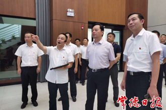 市领导带队开展安全生产检查时要求：确保我市交通运输行业平安稳定
