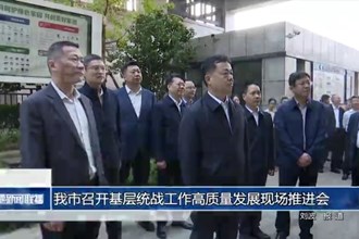 常德市召开基层统战工作高质量发展现场推进会